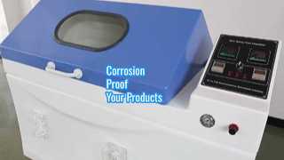Prüfung der Korrosionsbeständigkeit in Salzsprühkammern