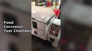 Die Salzsprühtestkammer Korrosion in der Lebensmittelindustrie