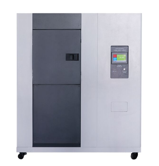 Konfigurierbare Zwei-Box-Wärmeschock-Prüfkammer mit 60°C bis 200°C-Bereich, Mehrfachsicherheitsschutz für Verteidigung, Luft- und Raumfahrt, Elektronik