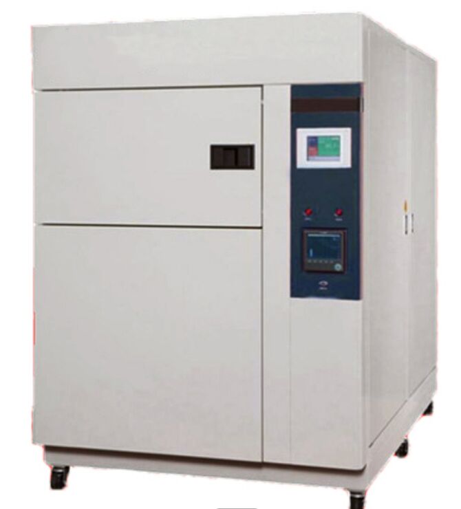 Konfigurierbare Zwei-Box-Wärmeschock-Prüfkammer mit 60°C bis 200°C-Bereich, Mehrfachsicherheitsschutz für Verteidigung, Luft- und Raumfahrt, Elektronik