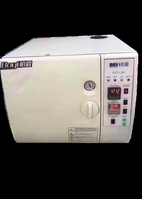 PCT-Prüfkammer SUS#316 Innere, +100°C bis +135°C, Hochtemperatur-Hochtemperaturprüfung für Elektronik, Komponenten, Materialien